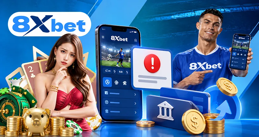 Rút tiền 8xbet bị lỗi phải làm gì?