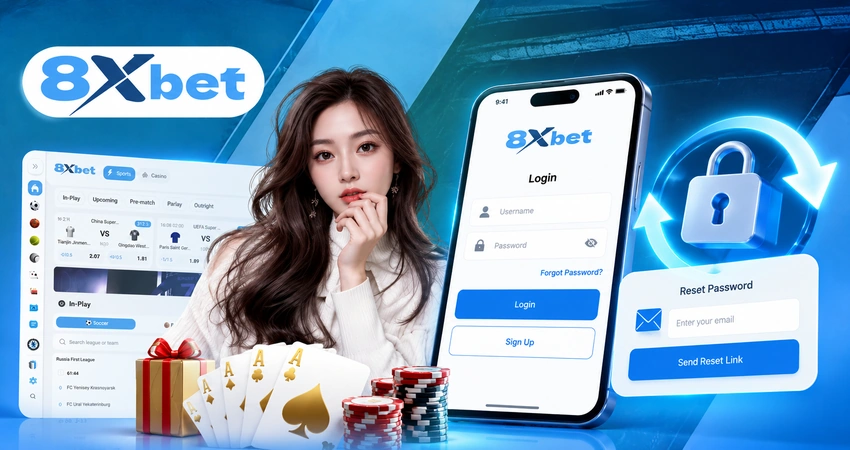 Quên mật khẩu 8xbet phải làm gì?
